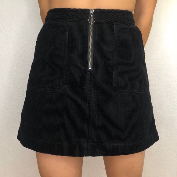 BP Black Corduroy Utility Skirt - Picture 5 of 7